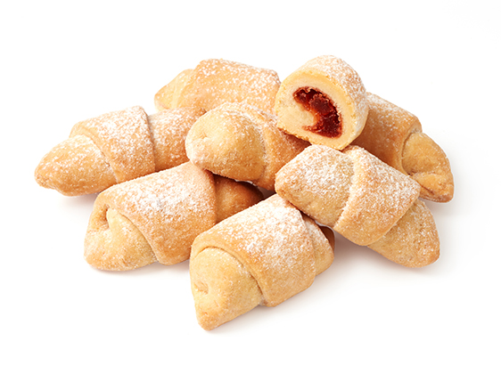 Кроасан с кайсиев пълнеж