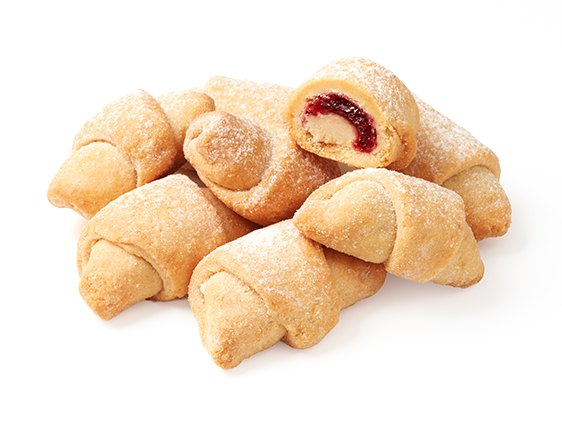 Кроасан с вишнев пълнеж